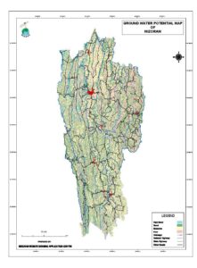 Groundwater Potential map of Mizoram